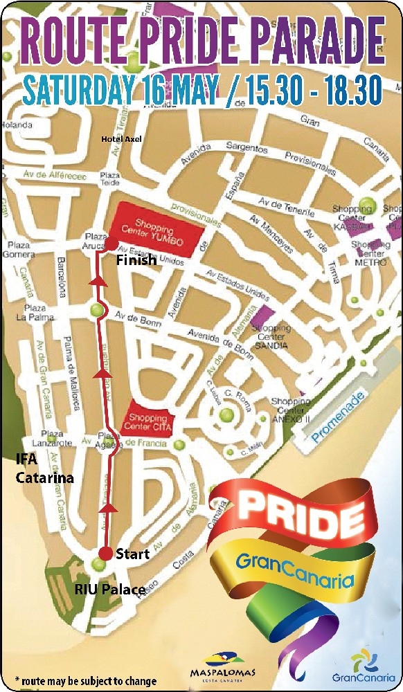 Gay Pride Gran Canaria Parade 2015